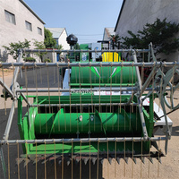 Moissonneuse automatique Batteuse Mini Combiner Riz Paddy Récolte Blé Cutter Batteuse Reaper Harvester Machine Pour La Ferme