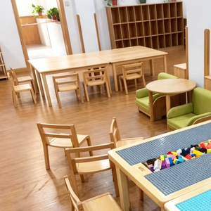 Sedia Impilabile per Bambini in Legno di Faggio Massiccio, Design Moderno, Ecologica, per Asili Nido <span class=keywords><strong>e</strong></span> Scuole Materne - Product Image 5