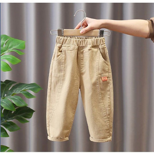Q4406 printemps été 2024 bébé <span class=keywords><strong>Parachute</strong></span> <span class=keywords><strong>pantalon</strong></span> garçons pantalons décontractés bas 1-10 ans pas cher Cargo <span class=keywords><strong>pantalon</strong></span> - Product Image 4
