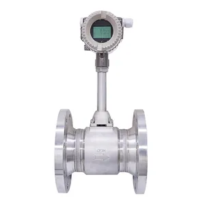 Fácil instalação co2 medidor de vazão vortex/fluxômetro de gás made in china