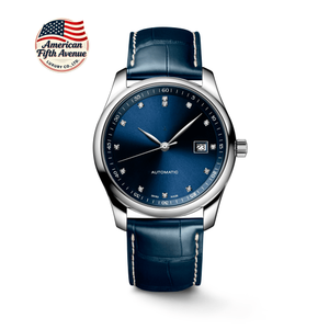 Reloj de Lujo para Hombre, Movimiento Mecánico con Diamantes, Caja de Acero Inoxidable, Esfera de 42 mm, Correa de Cuero Genuino, Resistente al Agua 30 m - Product Image 1