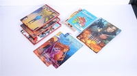 Bande dessinée à couverture rigide de vente chaude belle histoire avec papier fantaisie et offset recouvert d'une couverture rigide luxueuse