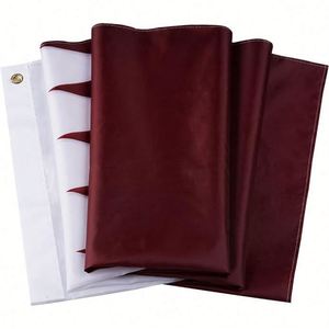 Drapeau du Qatar à double couture 3x5 pieds, grand format, en polyester 100D résistant à la décoloration, pour décoration intérieure et extérieure - Product Image 3