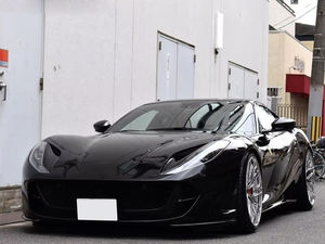 Llantas de rueda de supercoche de aleación forjada de 2 piezas 19 20 21 para <span class=keywords><strong>FERRARI</strong></span> 812 LAMBORGHINI <span class=keywords><strong>AVENTADOR</strong></span> <span class=keywords><strong>SVJ</strong></span> 5x114,3 5x127 rueda cóncava - Product Image 4