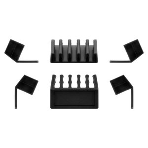 Passacavi Cable Organizer Black ISWT CL 5SLBK - Product Image 1