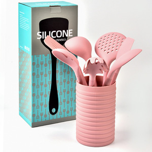 Ensemble d'<span class=keywords><strong>ustensiles</strong></span> <span class=keywords><strong>de</strong></span> <span class=keywords><strong>cuisine</strong></span> <span class=keywords><strong>originaux</strong></span> et durables en silicone <span class=keywords><strong>Ustensiles</strong></span> <span class=keywords><strong>de</strong></span> pâtisserie - Product Image 6