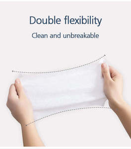 Lingettes démaquillantes individuelles jetables format voyage, naturelles, pour le visage, OEM - Product Image 2