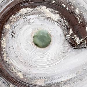 Dipinto Murale Astratto Moderno in Pietra Naturale su Tela, Personalizzabile in Dimensioni e Design, con Vernice Acrilica Ecologica Fatta a Mano - Product Image 3