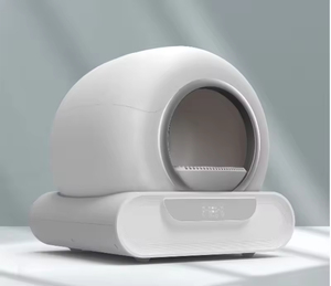 Inodoro Eléctrico Inteligente Esférico con Limpieza Automática, Gran Capacidad de 65L, Desodorizante, para Gatos, Material PP - Product Image 3