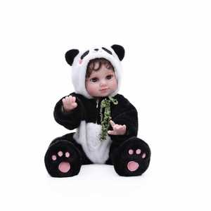 Poupées <span class=keywords><strong>reborn</strong></span> JM 45 cm, réalistes et mignonnes, <span class=keywords><strong>en</strong></span> <span class=keywords><strong>silicone</strong></span> souple, corps entier, ensemble de mode, poupées nouveau-né réalistes pour filles et garçons - Product Image 6