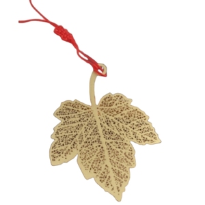 Custom 3D Gold-plated Openwork Metal Bookmarks