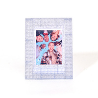 Cadre photo transparent en plastique avec rivets scintillants de 3 pouces, écologique et étanche, pour Instax Mini 13, support de bureau, direct usine