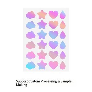 Patch anti-acné hydrocolloïde en forme de cœur à motif laser pour l'élimination de l'acné et la réparation des plaies, <span class=keywords><strong>color</strong></span>é, pour tous types de peau - Product Image 1