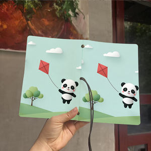 A6 2025 Carnet de notes à 6 trous pour le budget Look élégant Cadeau de remise des diplômes idéal Retour à l'école Présent Notes quotidiennes avec <span class=keywords><strong>cerf</strong></span>-<span class=keywords><strong>volant</strong></span> <span class=keywords><strong>Panda</strong></span> - Product Image 6