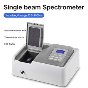 도매 단일 빔 분광광도계 실험실용 UV-Vis 분석 분광광도법 장비 디지털 광학 분광계 - Product Image 6