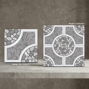 Carreaux de sol en porcelaine émaillée numérique 400x400mm, fabriqués en Inde, résistants à l'usure, pour extérieur, usage intensif - Product Image 4