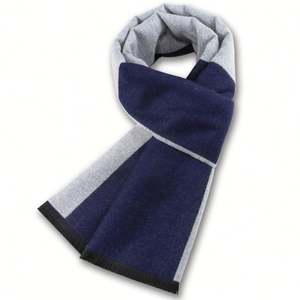 New Style Wholesale in Autumn Warm Thick Plaid Cashmere Winter <b>Scarf</b> for <b>Men</b> - Product Image 2