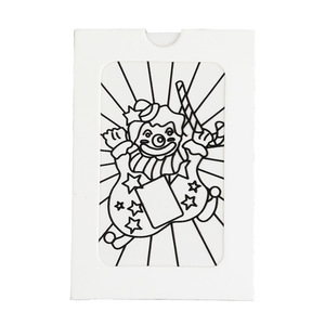 Cartes magiques changeantes de couleur Clown Party Pleasure 26.5X20.5 Accessoires de magie pour enfants - Product Image 3