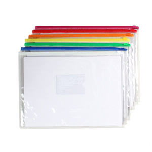 <span class=keywords><strong>Carpeta</strong></span> de Archivos con Cierre Transparente de PVC A4, <span class=keywords><strong>Carpeta</strong></span> de Archivos con Cierre para Almacenamiento de Facturas A5, para Organizar Documentos, Personalizable - Product Image 2