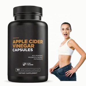 Label pribadi ACV keton BHB pembakar lemak kapsul cuka pelangsing suplemen kecantikan dewasa tablet suplemen dapat disesuaikan - Product Image 1