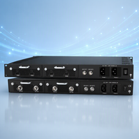 Encodeur Multiplexeur SDI vers IP à Faible Latence H.264 MPEG 2 Vidéo Audio Numérique Équipement TV DVB