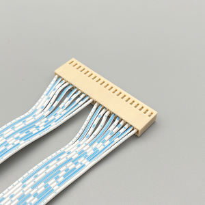 Kabel pita datar 2468 24AWG JST XH 2.5 Pitch 2/<span class=keywords><strong>3</strong></span>/4/5/6/7/8 Pin pita datar kabel harness kawat 2651 awm - Product Image 4