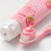 Dentifrice pour enfants sans fluorure, sans SLS, avec probiotiques, renforcement des dents, blanchiment, fabrication OEM certifiée ISO