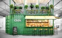 Vente directe d'usine Récipient de cuisine Café Maison Boutique Conteneur alimentaire Restaurant Cuisine