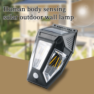 Toach ngoài trời IP65 không thấm nước nhà vườn vonfram Filament cảm biến chuyển động an ninh hàng rào Đèn năng lượng mặt trời đèn tường - Product Image 2