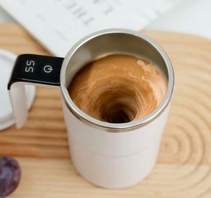 Tasse à protéines intelligente avec affichage de la température, shaker électrique magnétique, tasse auto-mélangeuse, tasse à café avec couvercle - Product Image 6