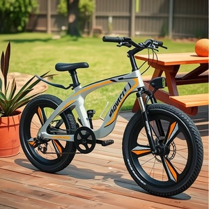 Bicicletta da <span class=keywords><strong>Montagna</strong></span> Senza Installazione, 20-22 Pollici, Telaio in Lega d'Acciaio, Freni a Disco, Velocità Variabile, Capacità di Carico 100kg - Product Image 1