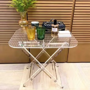 <span class=keywords><strong>Table</strong></span> <span class=keywords><strong>basse</strong></span> transparente <span class=keywords><strong>en</strong></span> acrylique du Moyen-Orient, best-seller <span class=keywords><strong>en</strong></span> Arabie Saoudite, tables imprimées, <span class=keywords><strong>table</strong></span> pliante <span class=keywords><strong>en</strong></span> <span class=keywords><strong>plexiglas</strong></span> - Product Image 2