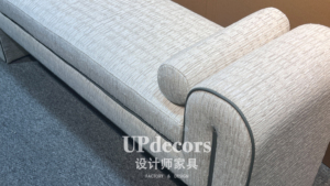 Factory Manufacturing Wood Construction Fabric Velvet Seat Modern for Furniture <b>Bedroom</b> Sets Seat Modern for <b>Bedroom</b> - Product Image 2