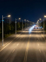 Mât de lampadaire pliable à manivelle de type conique LONGT pour extérieur, finition galvanisée à chaud, garantie 10 ans, résistance au vent 130 m/s