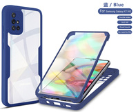 360 herşey dahil Samsung kılıfı A71 A51 5G A72 A22 A12 A32 A21S A13 ön + arka kapak