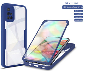 <span class=keywords><strong>Coque</strong></span> intégrale avant et arrière pour Samsung, compatible modèles A71, A51, <span class=keywords><strong>5G</strong></span>, A72, <span class=keywords><strong>A22</strong></span>, A12, A32, A21S, A13, 360, luxueuse - Product Image 3