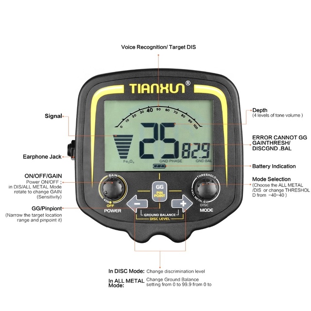 Professional Gold Detector AT-260
