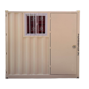 Conteneur sec en acier Corten neuf, taille personnalisée 9'HC, avec porte et fenêtre, en vente, très demandé - Product Image 3