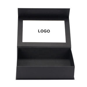 Custom Printed Window Magnetic Box Food Grade Cardboard <strong>Packaging</strong> <strong>Chocolate</strong> Candy Gift Boxes Wholesale Bulk Luxury Rigid Paper - Product Image 2