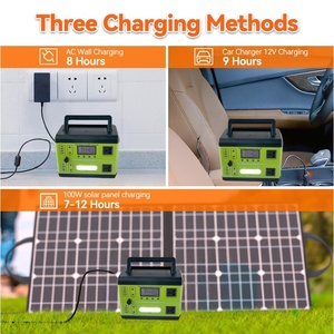 Batterie au lithium LiFePO4 1000Wh avec BMS intégré, MPPT <span class=keywords><strong>600W</strong></span>/1000W, station portable, charge <span class=keywords><strong>solaire</strong></span>, onduleur à onde sinusoïdale pure pour <span class=keywords><strong>camping</strong></span>-<span class=keywords><strong>car</strong></span>/maison/<span class=keywords><strong>camping</strong></span> - Product Image 5