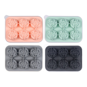 Chất lượng cao Silicone <span class=keywords><strong>Ice</strong></span> khuôn 6 khoang lớn Sphere Rose kim cương khuôn <span class=keywords><strong>Ice</strong></span> Cube Khay cho Whiskey <span class=keywords><strong>Ice</strong></span> <span class=keywords><strong>ball</strong></span> maker - Product Image 4