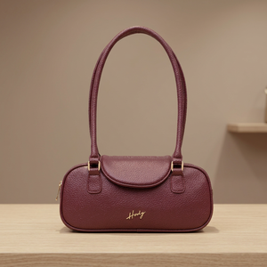 Sac à bandoulière pour femme, style coréen contemporain, texture mate, fermeture éclair, toutes saisons - Product Image 2