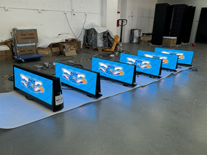 Pantalla LED P4 Programable para Techo de Taxi, Pantalla LED para Publicidad en el Techo del Automóvil, Señalización Digital LED - Product Image 4