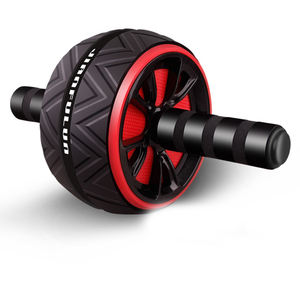 थोक क्लासिक कसरत एबी रोलर व्हील पेट होम फिटनेस व्यायाम मैट के साथ - Product Image 2