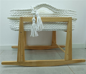 Cesta Moisés de Algodón Hecha a Mano en Europa, Ecológica, Duradera y Multifuncional, Cesta Cambiador para Bebés Recién Nacidos - Product Image 2
