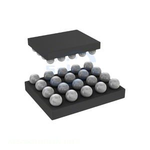 Composants électroniques embarqués de fabrication Channel ATSAMD11D14A-UUT 20 XFBGA, WLCSP - Product Image 1