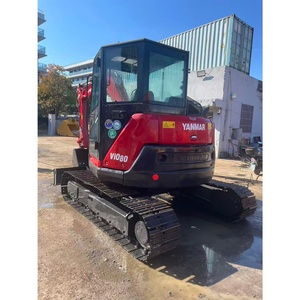 Excavadora Usada Yanmar VIO80 Mini de 8 Toneladas con Cucharón de Excavación de 0.28m³  Excavadora Hidráulica de Segunda Mano en Buenas Condiciones - Product Image 4