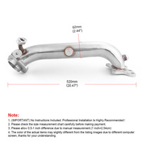 Múltiple de Escape y Bajante Catback de Acero Inoxidable para Honda Civic 06-11 EX LX 2/4 Puertas FG FA R18A