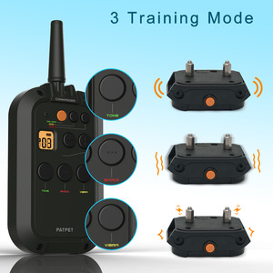 Impermeable 3000FT Control remoto mascota dejar de ladrar tono de advertencia vibrar choque estático recargable perro Anti ladridos Collar de entrenamiento - Product Image 4