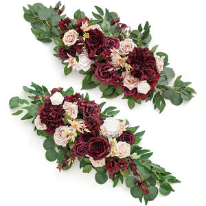 Yapay İpek Düğün Kemeri Çiçek Seti <span class=keywords><strong>2</strong></span>.4x2.4m <span class=keywords><strong>2</strong></span> Adet Uzun Ömürlü <span class=keywords><strong>3</strong></span>-5 Yıl Masa Süsü Çelenk Süsleme Dekoratif Dekor - Product Image 4